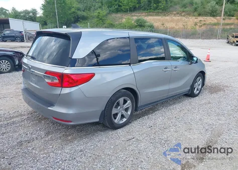 2018 Honda Odyssey Ex из США, поврежденный, VIN 5FNRL6H59JB084243